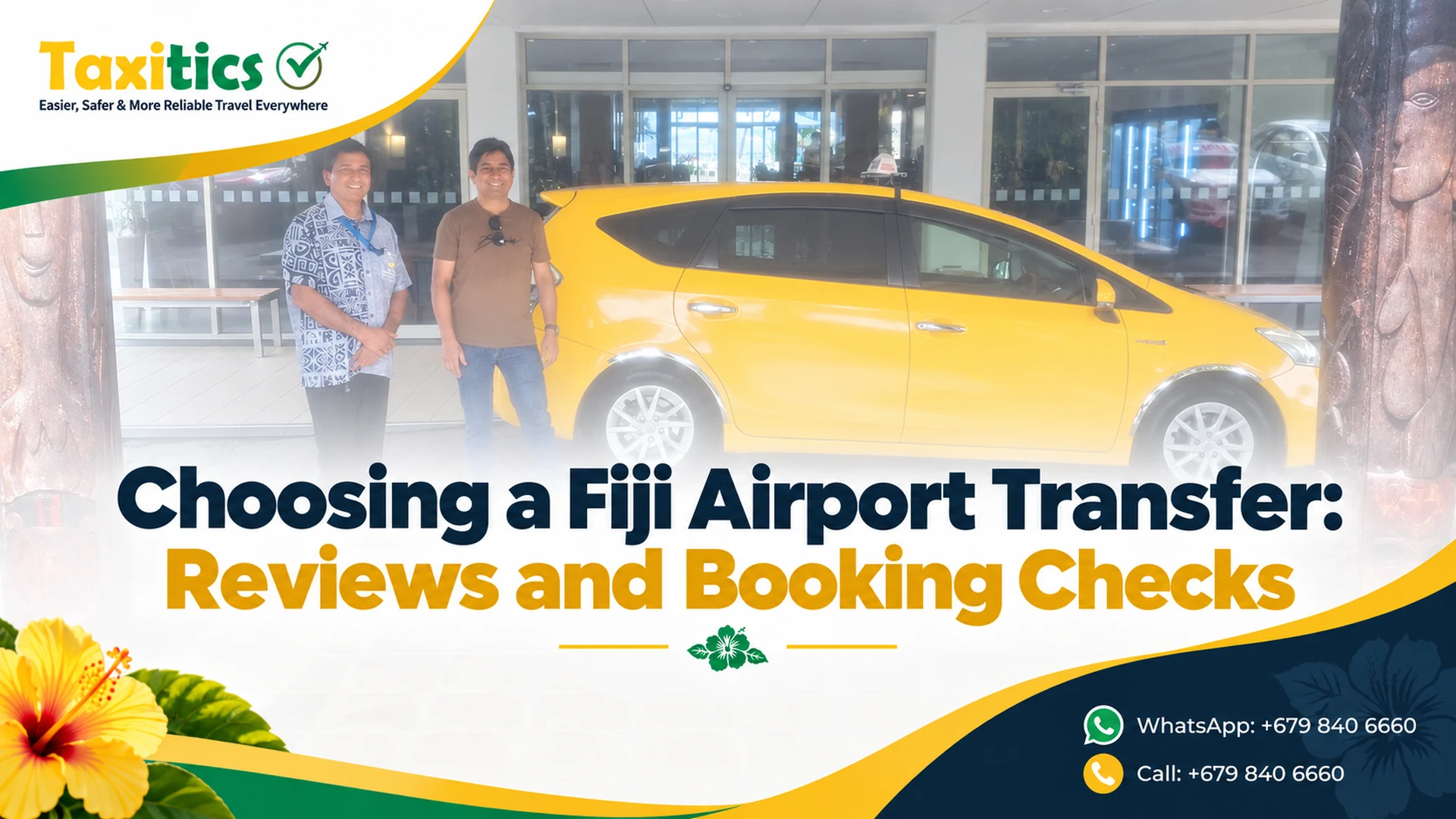 Taxitics Fiji article cover: Choosing a Fiji Airport Transfer: Reviews and Booking Checks
