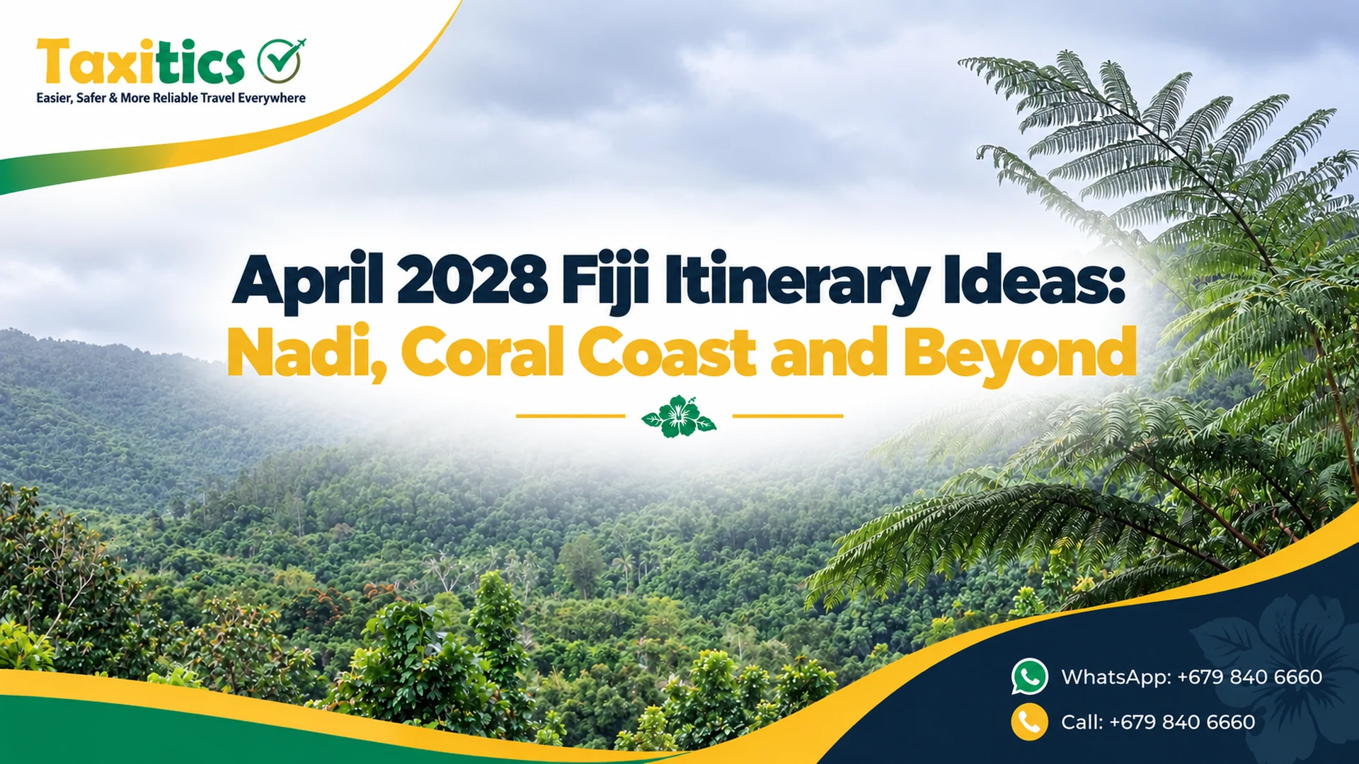 April 2028 Fiji Itinerary Ideas: Nadi, Coral Coast and Beyond