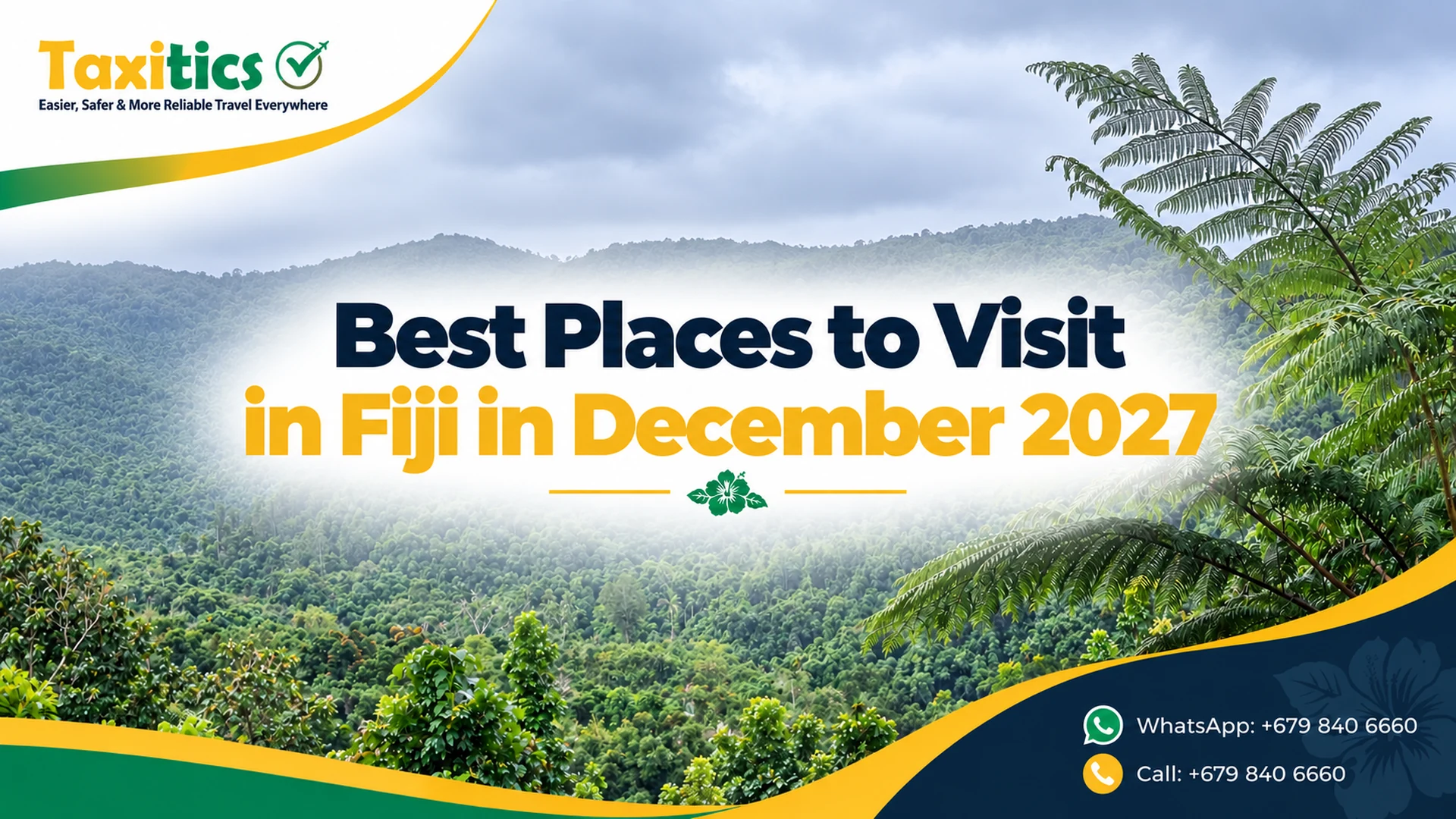 Best Places to Visit in Fiji in December 2027