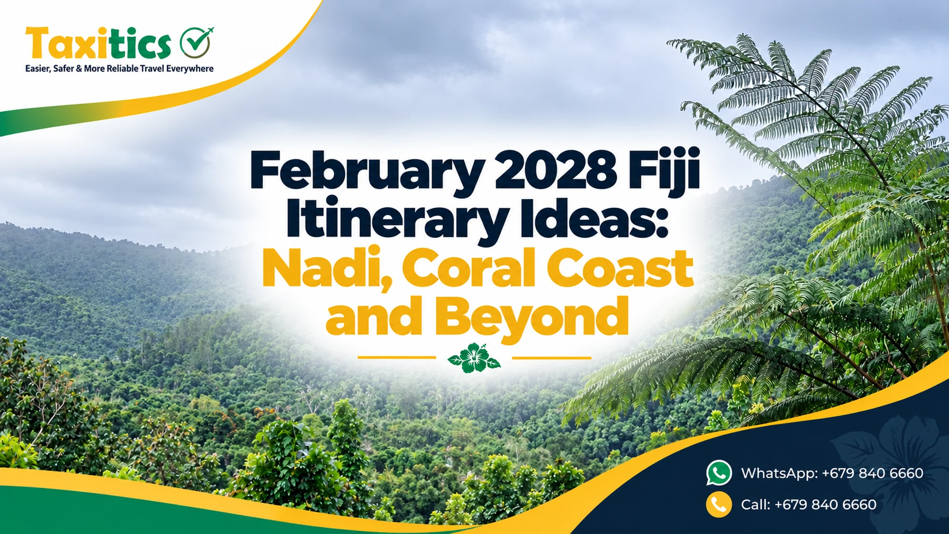 February 2028 Fiji Itinerary Ideas: Nadi, Coral Coast and Beyond