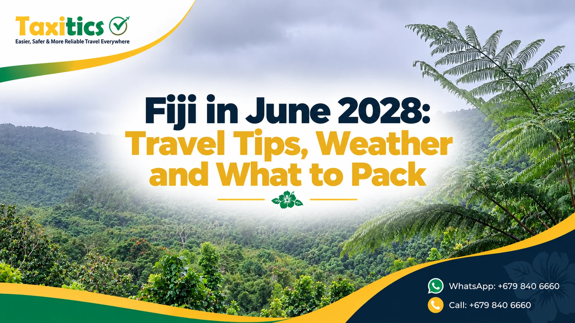 Fiji in June 2028: Travel Tips, Weather and What to Pack