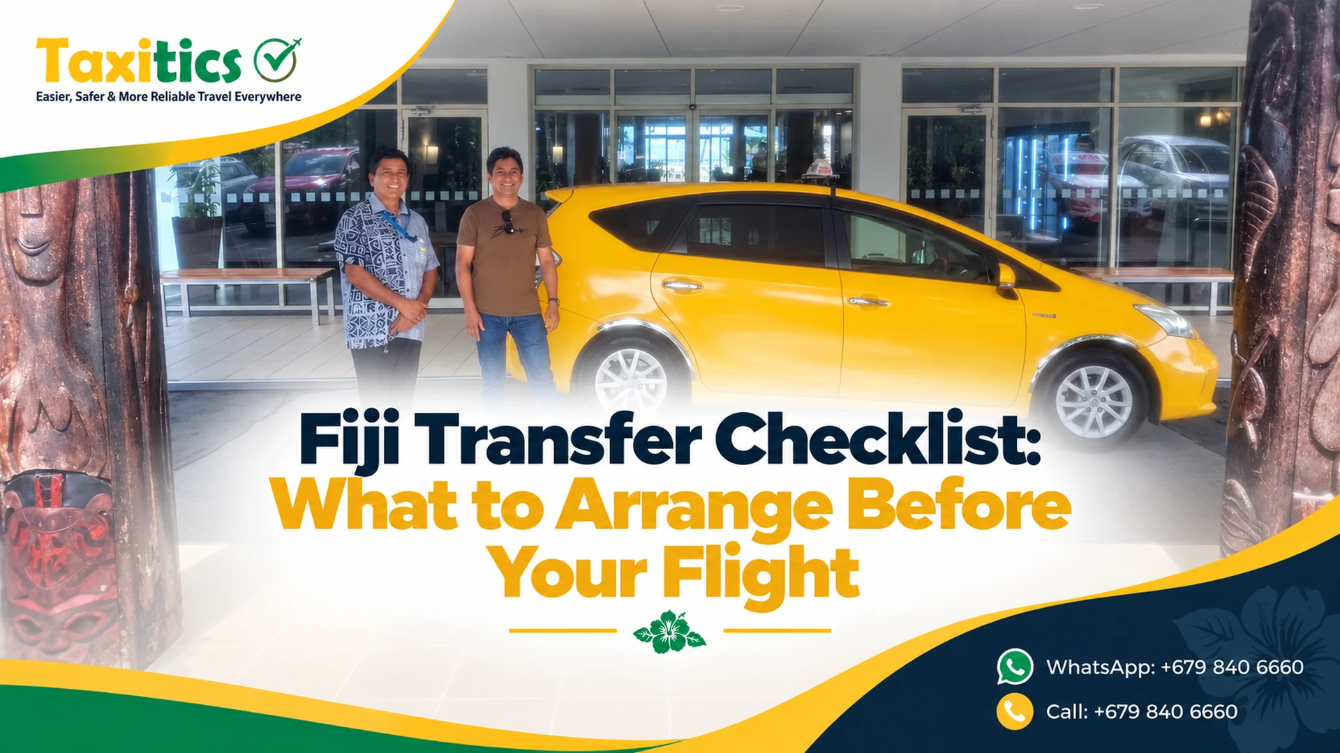 Fiji Transfer Checklist: What to Arrange Before Your Flight