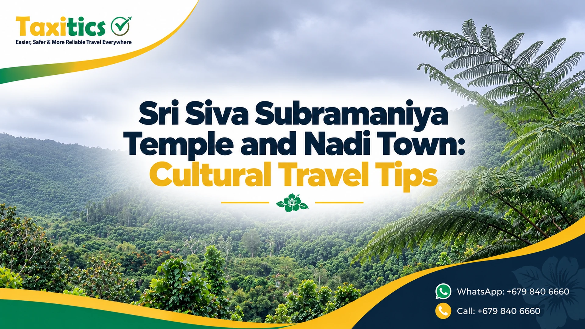 Sri Siva Subramaniya Temple and Nadi Town: Cultural Travel Tips